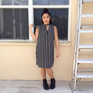 Striped Business Casual Dress